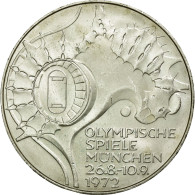 Monnaie, République Fédérale Allemande, 10 Mark, 1972, Munich, SUP+, Argent - Altri & Non Classificati