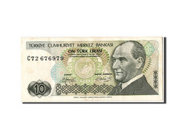 Billet, Turquie, 10 Lira, SUP - Turkey