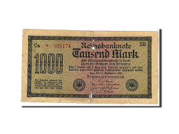 Billet, Allemagne, 1000 Mark, 1922, B - 1000 Mark