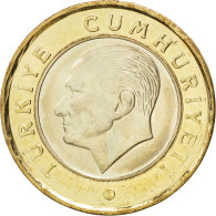 Monnaie, Turquie, Lira, 2009, SPL, Bi-Metallic, KM:1244 - Türkei