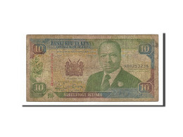 Billet, Kenya, 10 Shillings, 1992, 1992-01-02, TB - Kenia