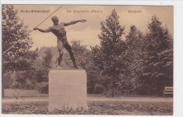 Germany - Berlin - Stadtpark - Der Speerwerfer - Wilmersdorf