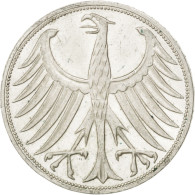 Monnaie, République Fédérale Allemande, 5 Mark, 1970, Karlsruhe, SUP, Argent - 5 Mark