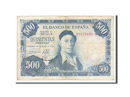 Billet, Espagne, 500 Pesetas, 1954, 1954-07-22, TB - 500 Pesetas