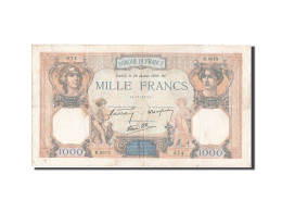 Billet, France, 1000 Francs, 1 000 F 1927-1940 ''Cérès Et Mercure'', 1939 - 1 000 F 1927-1940 ''Cérès E Mercure''