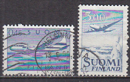 L6207 - FINLANDE FINLAND AERIENNE Yv N°8/9 - Used Stamps