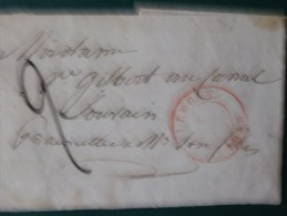 51/169  LETTRE PARTIEL DE TIRLEMONT   POUR LOUVAIN  1848 - 1830-1849 (Belgique Indépendante)