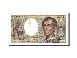 Billet, France, 200 Francs, 200 F 1981-1994 ''Montesquieu'', 1989, TTB+ - 200 F 1981-1994 ''Montesquieu''