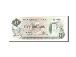 Billet, Guyana, 5 Dollars, 1992, NEUF - Guyana