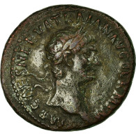 Monnaie, Trajan, As, Rome, TTB, Bronze, RIC:392 - La Dinastia Antonina (96 / 192)