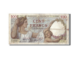 Billet, France, 100 Francs, 100 F 1939-1942 ''Sully'', 1940, 1940-08-08, TB - 100 F 1939-1942 ''Sully''