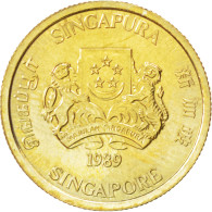 Monnaie, Singapour, 5 Cents, 1989, SPL, Aluminum-Bronze, KM:50 - Singapore