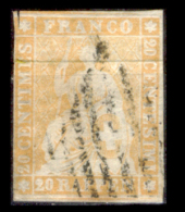 Svizzera-069a - 1854 - Y&T: N.29b (o) - Privo Di Difetti Occulti. - Used Stamps