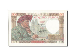 Billet, France, 50 Francs, 50 F 1940-1942 ''Jacques Coeur'', 1941, 1941-03-13 - 50 F 1940-1942 ''Jacques Coeur''