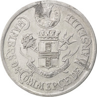 Monnaie, France, 10 Centimes, 1916, TTB, Aluminium, Elie:10.2B - Notgeld