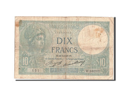 Billet, France, 10 Francs, 10 F 1916-1942 ''Minerve'', 1937, 1937-02-25, TB - 10 F 1916-1942 ''Minerve''