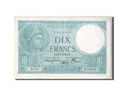 Billet, France, 10 Francs, 10 F 1916-1942 ''Minerve'', 1939, 1939-07-06, SUP - 10 F 1916-1942 ''Minerve''