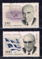 GR Griechenland 1997 Mi 1935-36 Andreas Papandreou - Unused Stamps