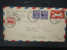 ETATS UNIS- Entier Postal Avec Complements De San Antonio Pour Paris Avec Retour Taxe - 1948 LOT P4129 - 1941-60