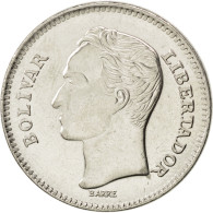 Monnaie, Venezuela, 5 Bolivares, 1989, SPL, Nickel Clad Steel, KM:53a.1 - Venezuela