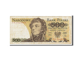 Billet, Pologne, 500 Zlotych, 1982, KM:145d, TB - Poland