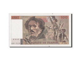 Billet, France, 100 Francs, 100 F 1978-1995 ''Delacroix'', 1991, SPL+ - 100 F 1978-1995 ''Delacroix''