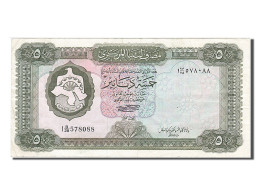 Billet, Libya, 5 Dinars, 1972, SUP - Libia