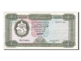 Billet, Libya, 5 Dinars, 1972, SUP - Libië