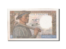 Billet, France, 10 Francs, 10 F 1941-1949 ''Mineur'', 1942, 1942-11-26, NEUF - 10 F 1941-1949 ''Mineur''
