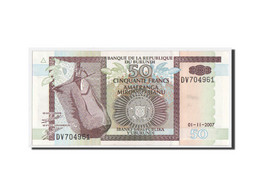 Billet, Burundi, 50 Francs, 2007, SPL+ - Burundi