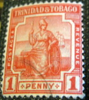 Trinidad And Tobago 1913 Britannia 1d - Used - Trinidad Y Tobago