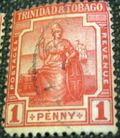 Trinidad And Tobago 1913 Britannia 1d - Used - Trinidad Y Tobago
