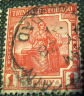 Trinidad And Tobago 1913 Britannia 1d - Used - Trinidad Y Tobago