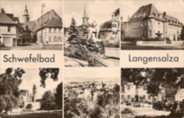 Bad Langensalza - S/w Mehrbildkarte 2 - Bad Langensalza