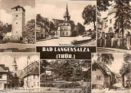 Bad Langensalza - S/w Mehrbildkarte 3 - Bad Langensalza