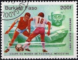 Burkina Faso 1985 - Football World Cup In Mexico ( Mi 993 - YT A307 ) Used - Burkina Faso (1984-...)