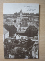 Chatillon En Bazois - Vue Sur L'Eglise, L'Ecole Et L'Aron - Chatillon En Bazois