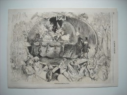 GRAVURE 1861. PROMENADE DU BOEUF-GRAS, A PARIS. PAR M. EDMOND MORIN. - Prenten & Gravure