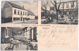 WESTDORF Aschersleben Restauration Gasthof Von Gottfried Helmdag Belebt 6.11.1916 Gelaufen - Aschersleben