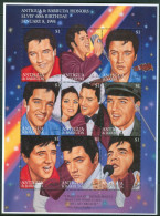 1995 Antigua & Barbuda Elvis Presley Block MNH** D131 - Elvis Presley