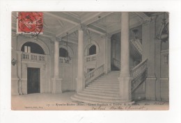 Carte Postale  KREMLIN BICETRE 1907  SEINE GRAND VESTIBULE ET ESCALIER DE LA MAIRIE - Kremlin Bicetre