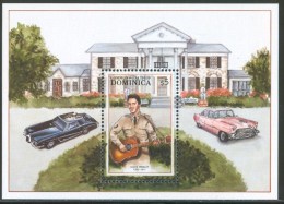 Dominica  Elvis Presley Block MNH** D243 - Elvis Presley