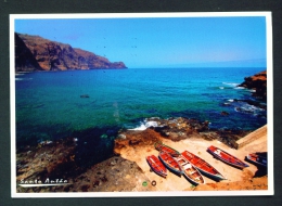 CAPE VERDE  -  Santa Antao  Port Of Cruzinha Garca  Used Postcard As Scans - Cap Vert