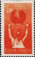 BX0262 Brazil 1954 World Basketball 1v MNH - Ongebruikt