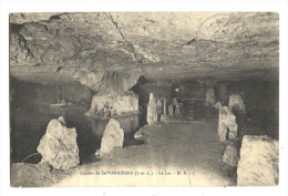 Cp, 37, Grotte De Savonnières, Le Lac - Autres & Non Classés