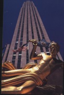 New York-Prometheus-Rockefeller Center-Low Plaza-unused,perfect Shape - World Trade Center