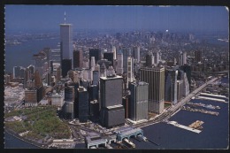 New York-Lower Manhattan Panorama-unused,perfect Shape - Statue De La Liberté