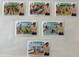 Dominica - MH* 1977 -  Sc # 534/539 - Dominica (...-1978)
