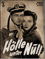 Das Neue Film-Programm Von Ca. 1954  -  "Hölle Unter Null"  -  Mit Alan Ladd , Joan Tetzel - Magazines