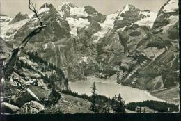 Kandersteg Oeschinensee Blümlisalp Fründenhorn 8.11.1952 Von Frutigen Nach Neumünster - Frutigen